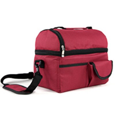 Waterdichte Nylon Koeler Lunch Moedermelk Opslag Leisure Picknick Packet Bento Box Voedsel Thermische Tote Handtas Draagbare Ijs Zakken