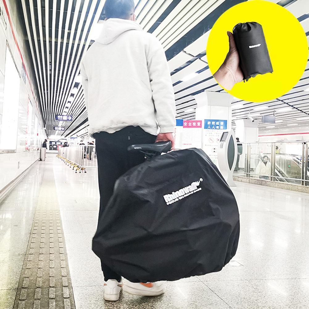 Rhinowalk – sac de rangement de vélo pliant 16 pouces 22 pouces, housse anti-poussière légère pour vélo, sac de transport pour Scooter et Train de voiture Tra M8n1