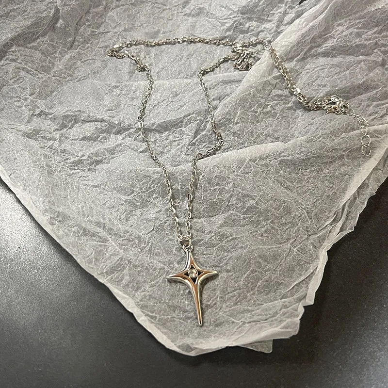 Collar de corazón de amor Y2k para mujer, Hip Hop, corazones rojos, colgantes rosas, collares, cadena de cuerda, Rave para niñas, joyería gótica: Chapado en cobre envejecido