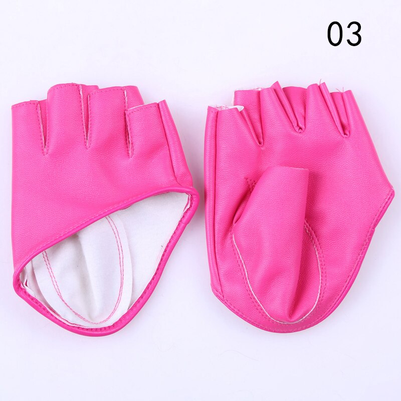 Gants moulants demi-doigt en simili cuir pour femmes, moufles Sexy, demi-paume, fête, pour dames, courts, noirs, tendance,: green