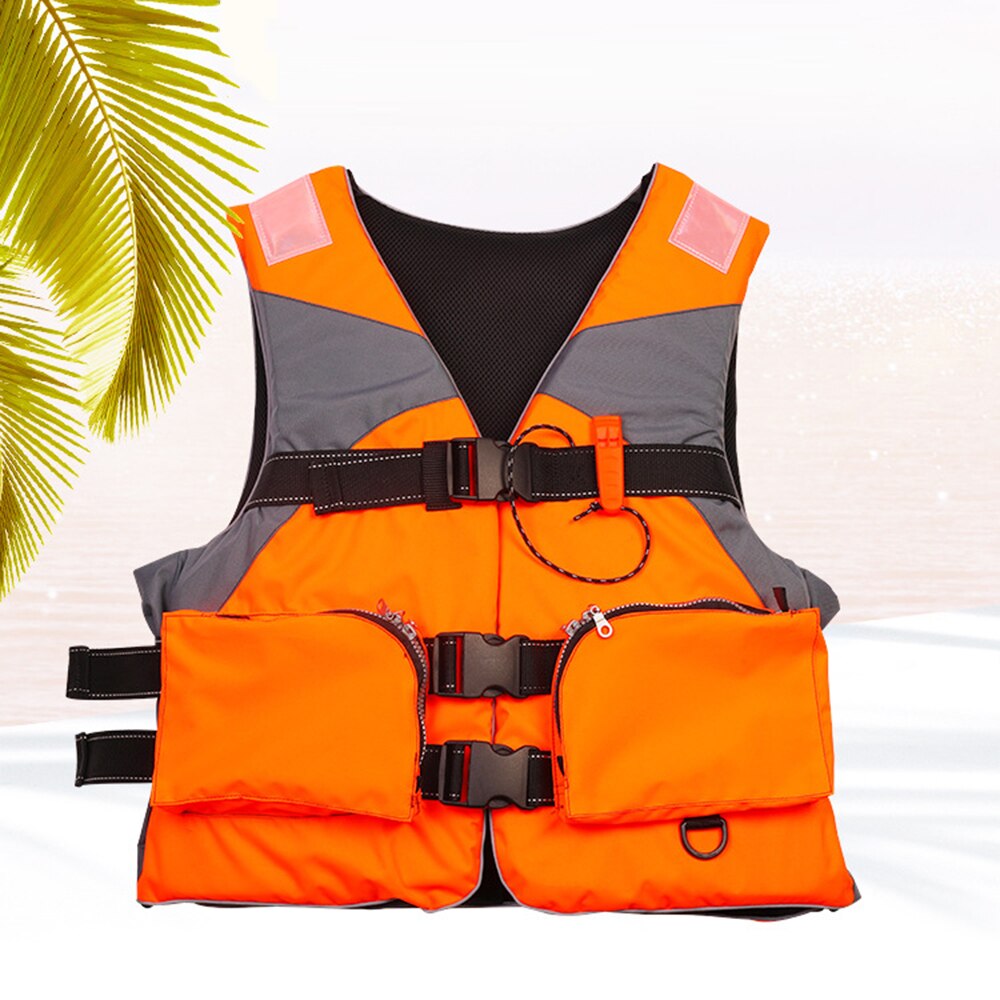 Adult Outdoor Rafting Swimming Life Jacket Universal Multifunctional Life Vest Water Sports Motorboat Fishing Life Jacket 2022