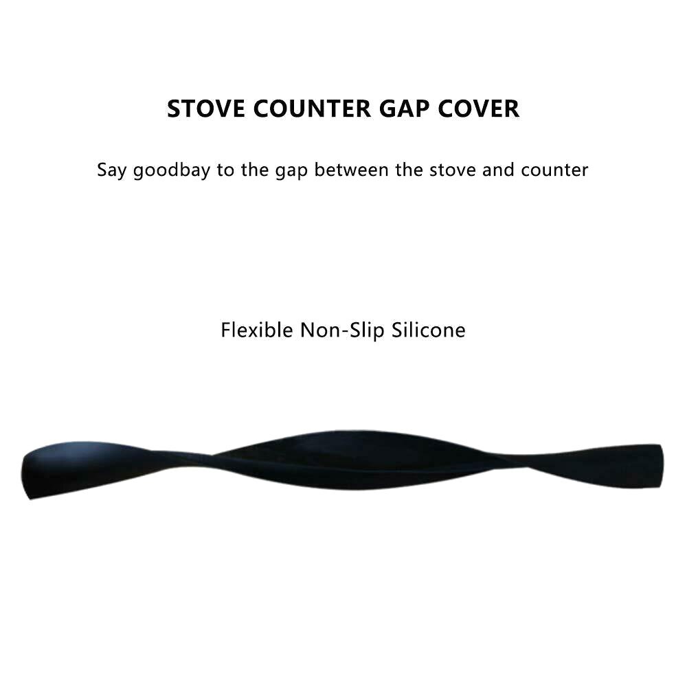 1PC Silicone couverture de table de cuisson de protection Non toxique résistant à l'huile fente bande cuisine fente couverture poêle tapis outils de cuisine
