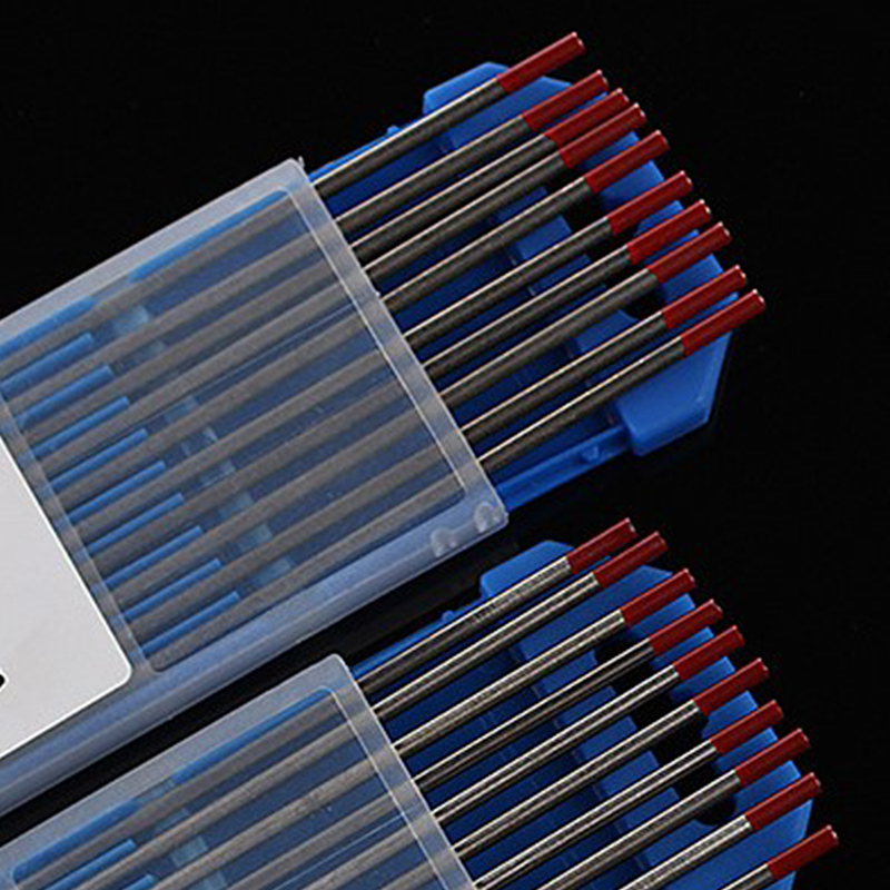 10 stücke Professionelle Wolfram Elektroden Schweiß Elektrode 1,0 1,6 2,0 2,4 3,0 3,2 4,0mm WT20 Tig Stangen