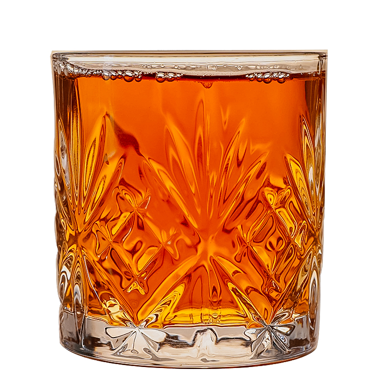 Wshyufei klassisk indgraveret hockey kop whisky cocktail glas vin hærdet glas