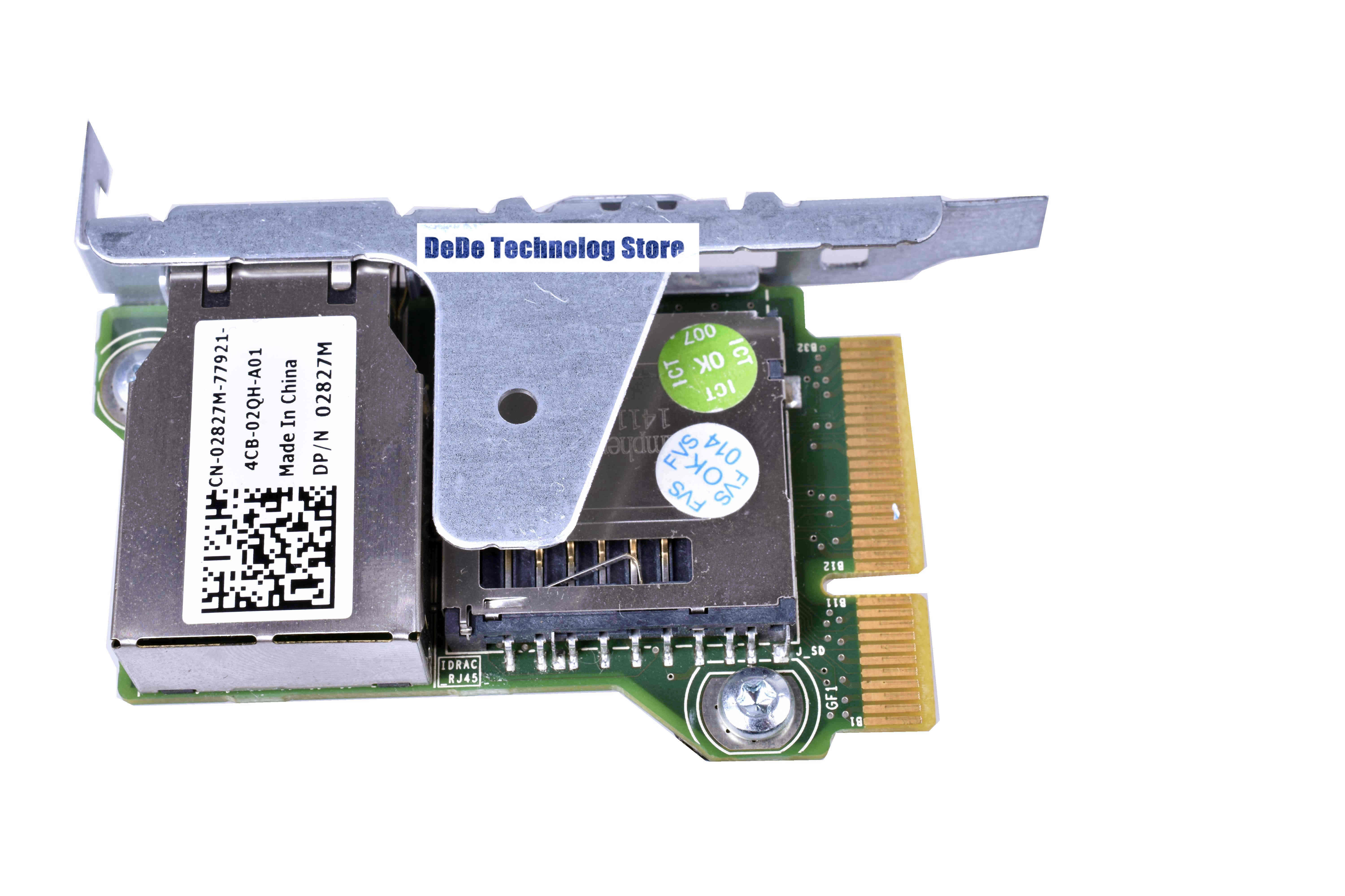 Acceso remoto tarjeta para Dell IDRAC7 Express R320 R420 R520 T320 T420 2827M 02827M