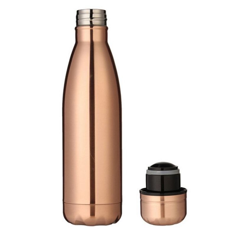 500 ml thermoskanne thermoskanne Expansion flasche wasser flasche kaffee tasse sport wasserkocher vakuum glaskolben galvanik flasche, rose gehen: Default Title
