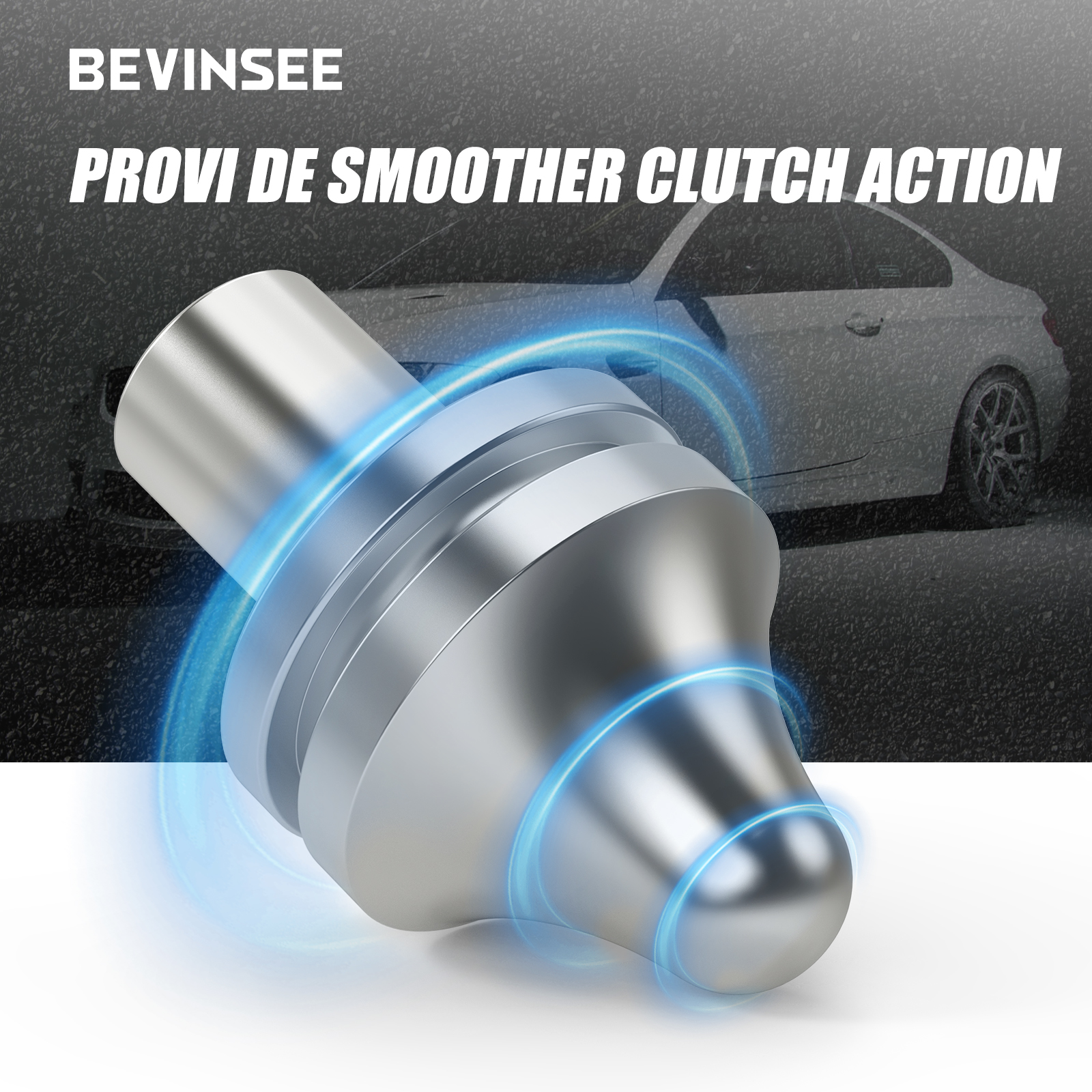 BEVINSEE pasador de embrague de horquilla inoxidable pasador de pivote de embrague para BMW E36 E46 E90 E92 E39 E60 E82 F10 F30 Z3 Z4 21511223328