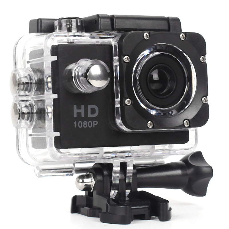 480P Motorcycle Dash Sports Action Video Camera Motorcycle Dvr Full Hd 30M Waterproof,Black: Default Title