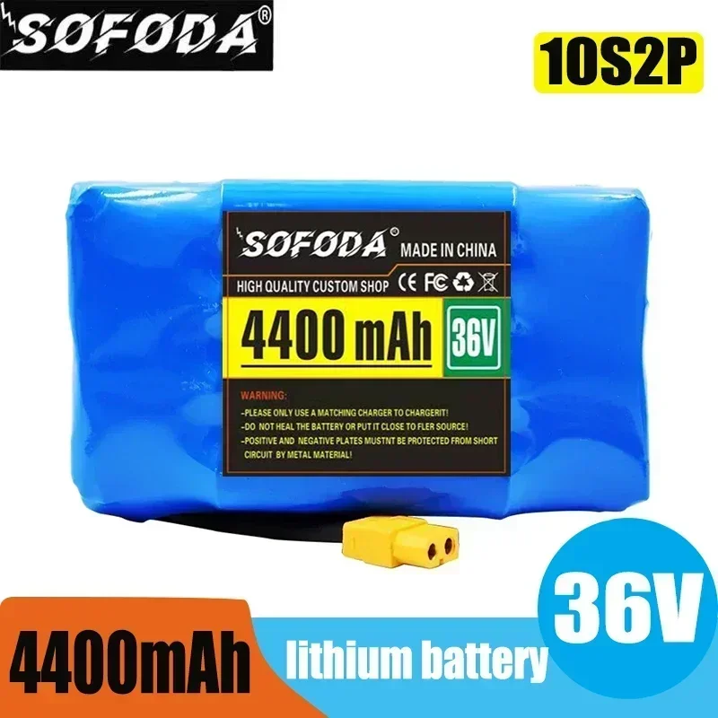 36V Battery pack 6000mAh Rechargeable Lithium ion battery for Electric self balancing Scooter HoverBoard unicycle: green