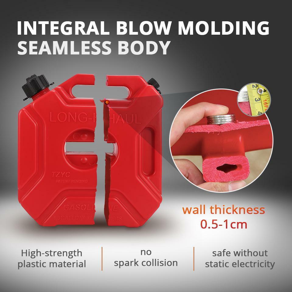 3L 5L Fuel Tanks Plastic Petrol Cans Car Jerry Can Motorcycle Gas Can Spare Container Anti-static Gasoline Oil Canister For BMW