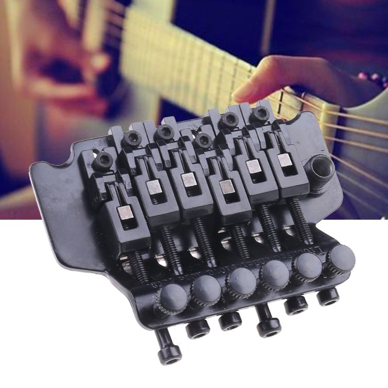 Gold Tremolo System Double Locking Replacement Guitar Tremolo Bridge