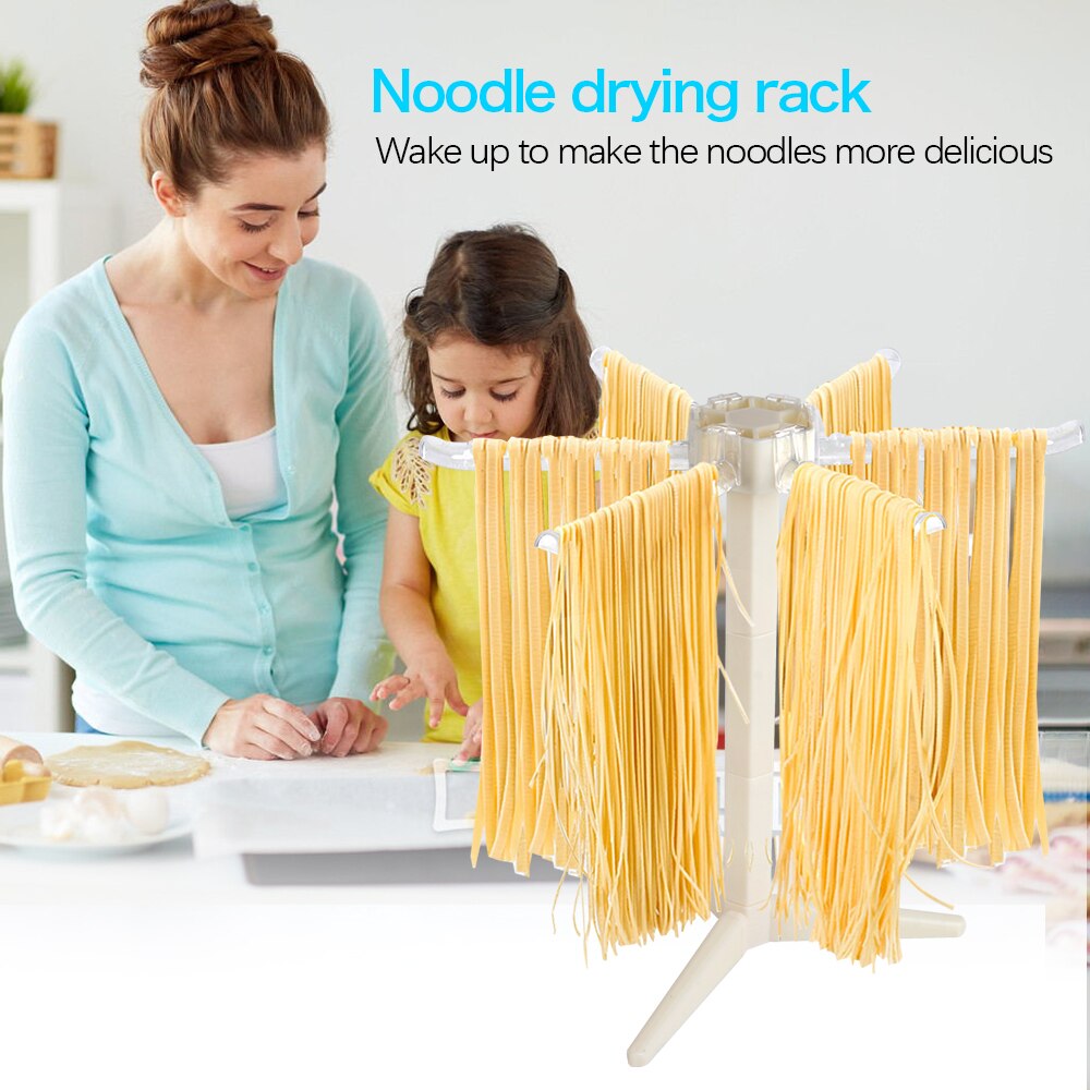 Sammenklappelige opbevaringsholdere og reoler til nudler pasta tørrestativ pasta madlavningsredskaber køkken tilbehør