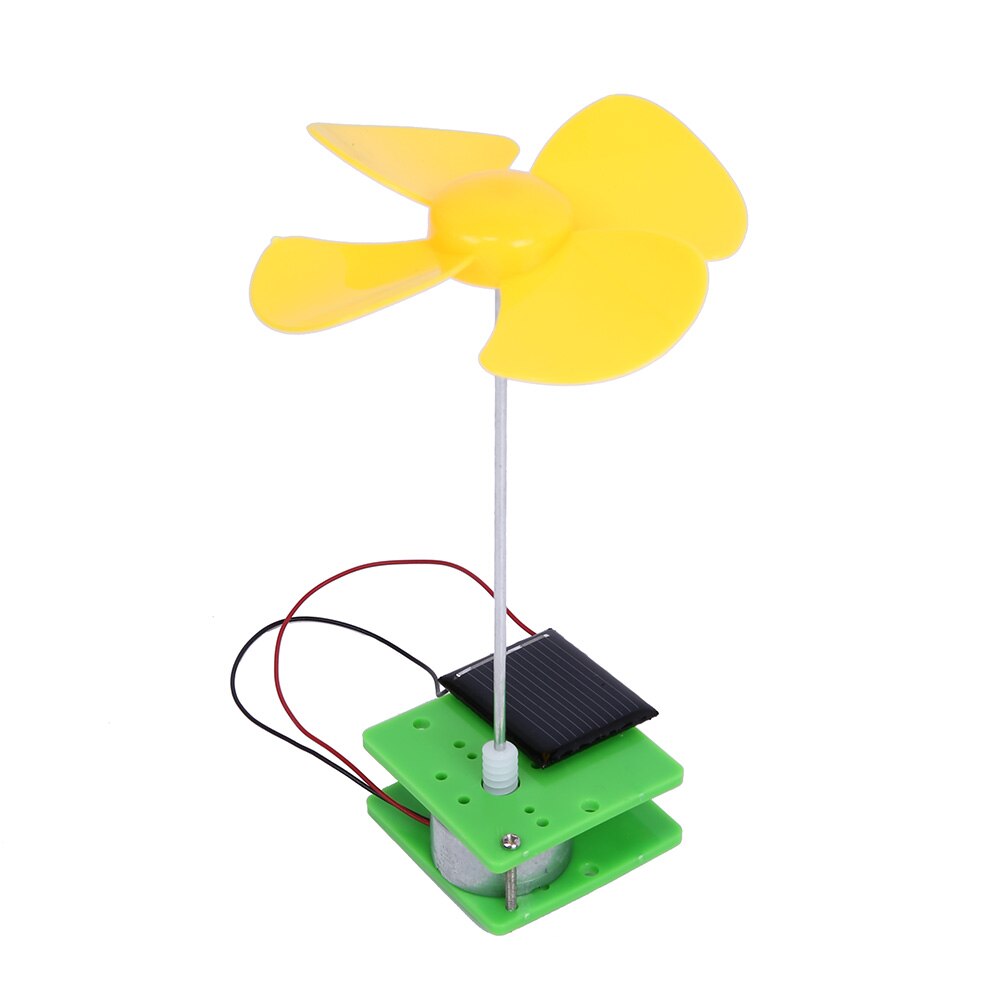 Children Kids Educational Toy Rotation Flower Production Paternity Experiments DIY Assembling Solar Toys FCI#