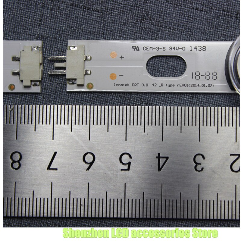 New100% Kit 8pcs Replacement for LG LC420DUE 42LB5500 42LB5800 42LB560 INNOTEK DRT 3.0 42 inch A B 6916L-1710B 6916L-1709B