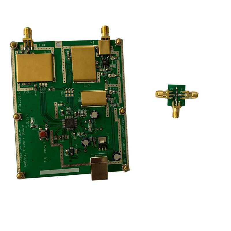 Dernière Version analyseur de spectre Simple D6 avec générateur de suivi-Source T.G. V2.032
