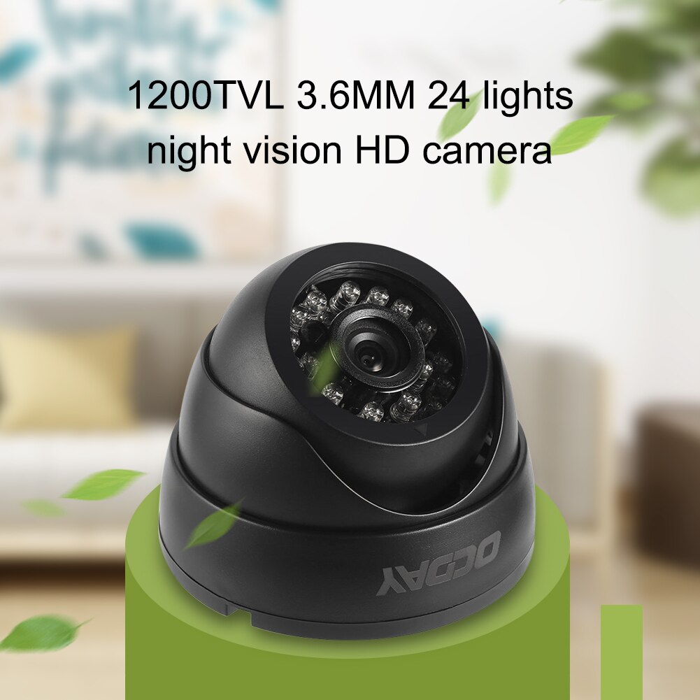 1200TVL Cctv Video Led 3.6 Mm Lens Nachtzicht Dome Hd Security Camera Hd Camera Hd Security Camera