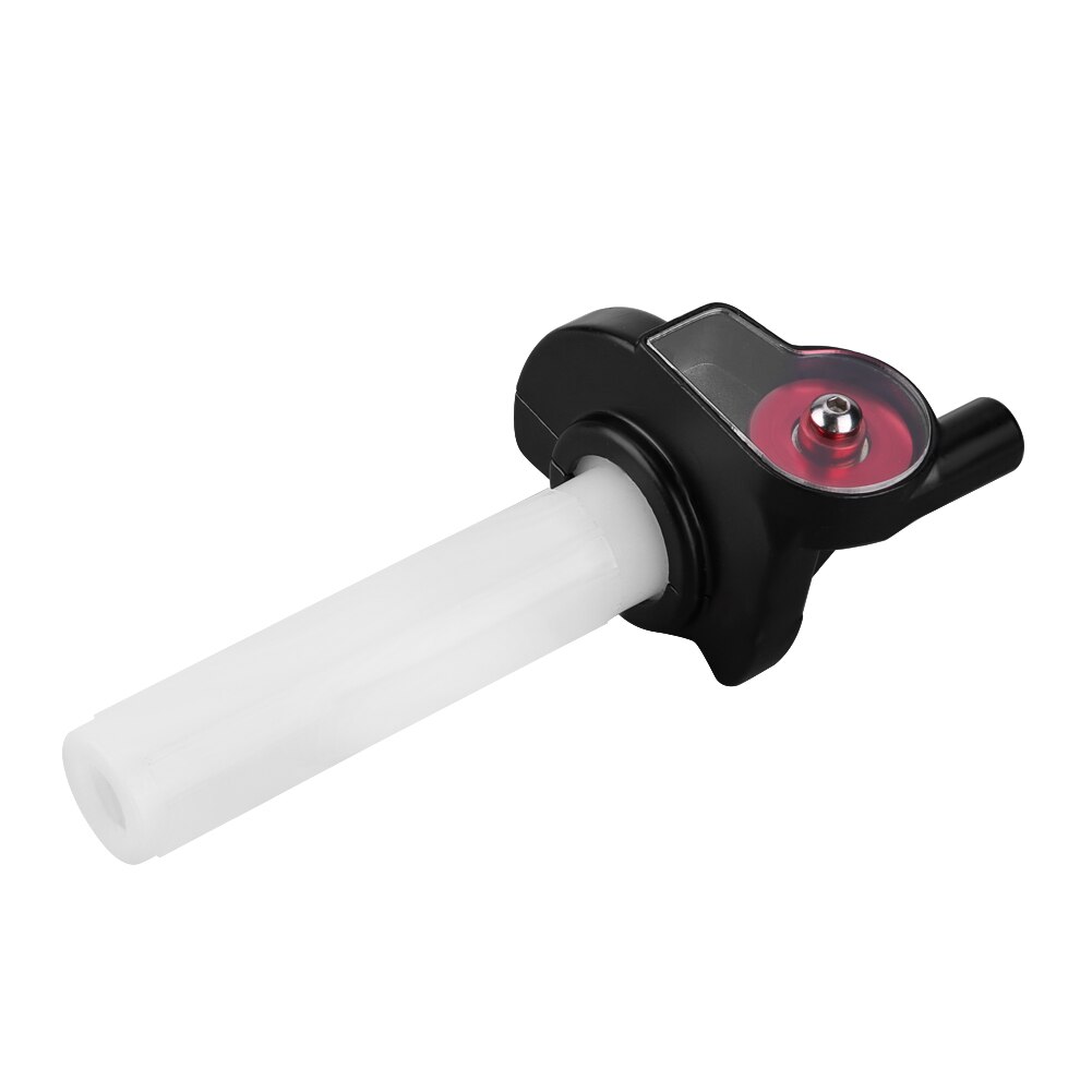 Empuñaduras de giro de acelerador para motocicleta, accesorio Visual de aleación de aluminio de 22mm, compatible con 50cc-160cc ATV Dirt Bike: Red