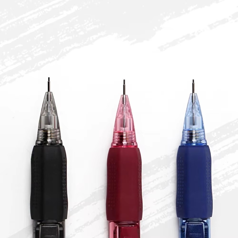 Japan Pentel PD255 Mechanical Pencils 0.5mm Side Extrusion Lead Eraser Head Retractable Classic Cute School Supplies Stationery