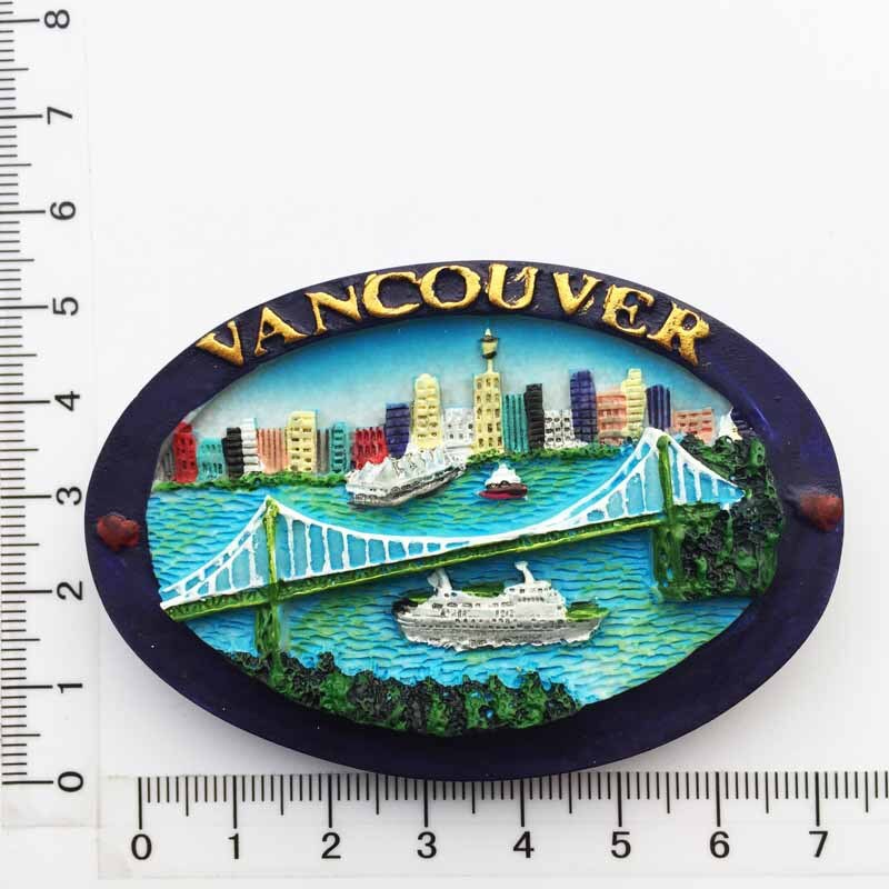 3D Resin Fridge Magnets North USA Canada Tourism Souvenir Collection Magnetic Refrigerator Sticker Home Decoration Ideas: 2