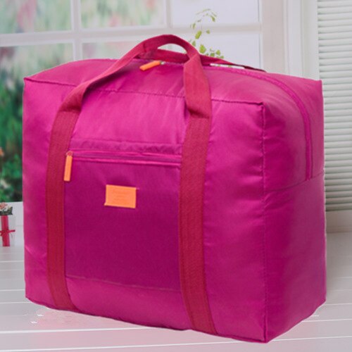 Sac de voyage pliable de grande capacité sac de rangement de voyage Portable pochette de bagage pliante en Polyester imperméable: e