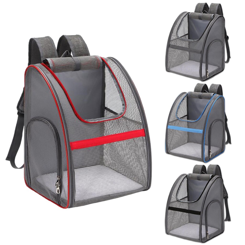 Large Pet Carrier Backpack Portable Cat Dog Travel Bag Breathable Rucksack