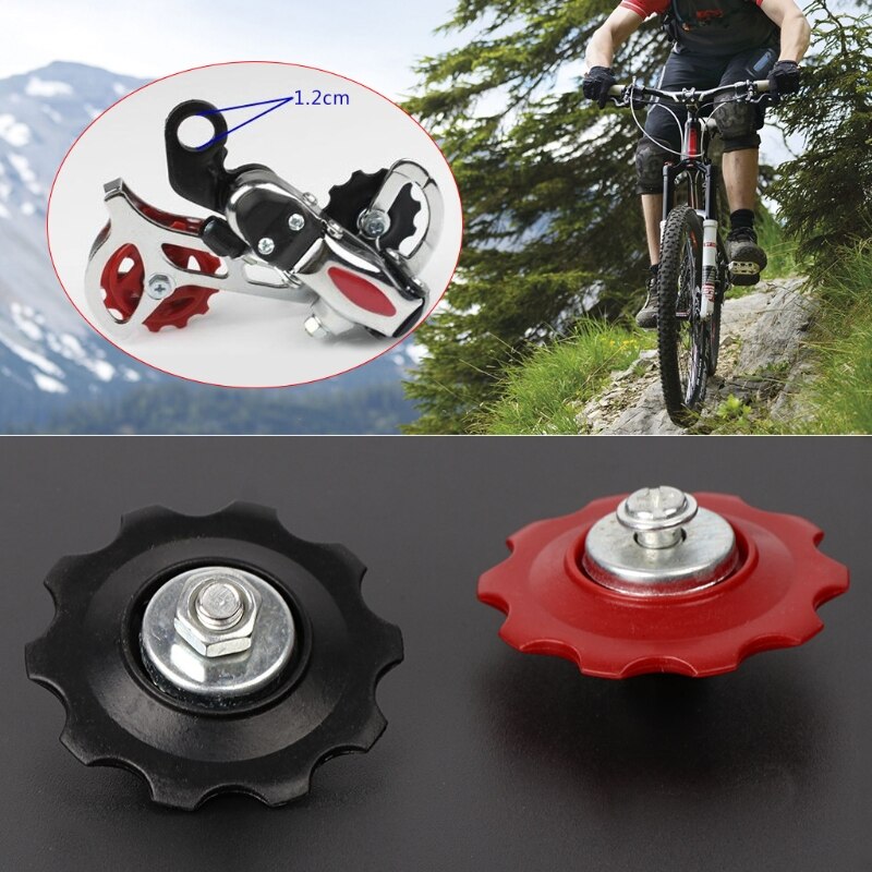 Bicycle Rear Derailleur Roller Chain Wheel 10T Bike Part Rider Accessory Bearing