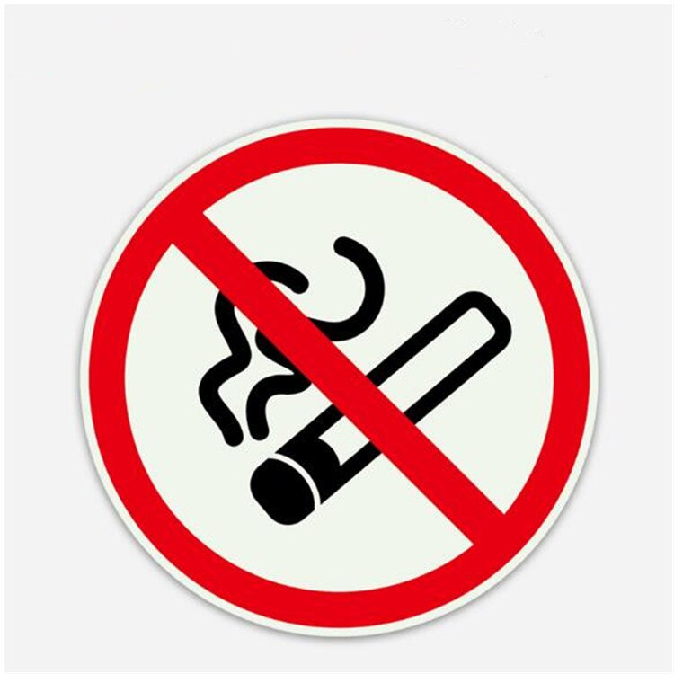 Glow in Dark Luminous Stickers Exit Direction Safety Warning Reflective Tapes for Shopping Mall Supermarket Elevator Cinema KTV: NoSmoking