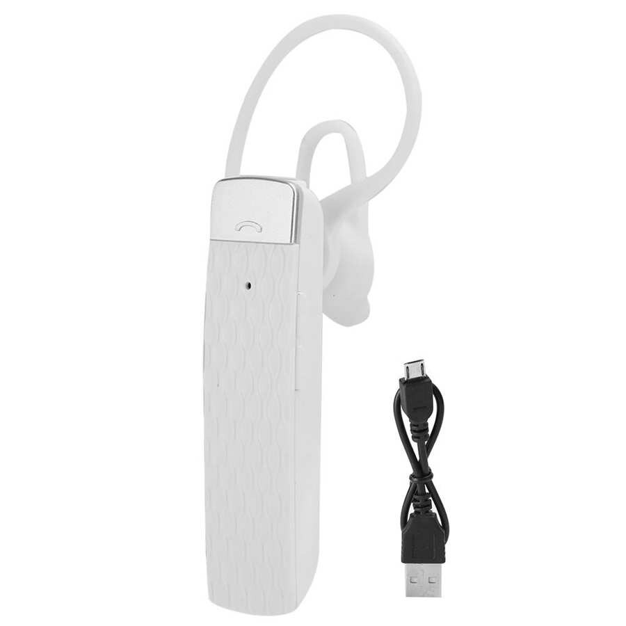 T2 Smart Bluetooth Translation Earphone Wireless Real Time 33 Languages Translator Headset Wireless Translation Earbuds: White