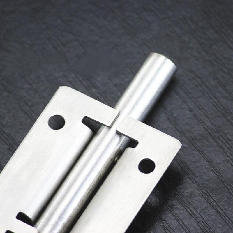stainless steel Sliding bolt door lockSafety Lock for wooden doors protection gate latch furniture accessories