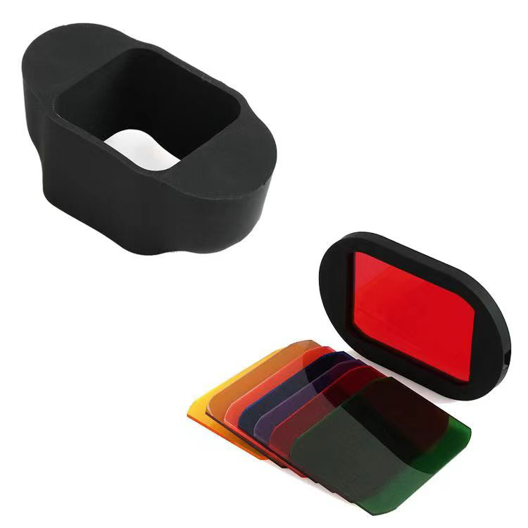 Kit de difusor de Flash, Reflector Softbox, rejilla de panal, geles de Color, accesorio magnético, bola de luz suave para Flash apta para MagMod: Gris