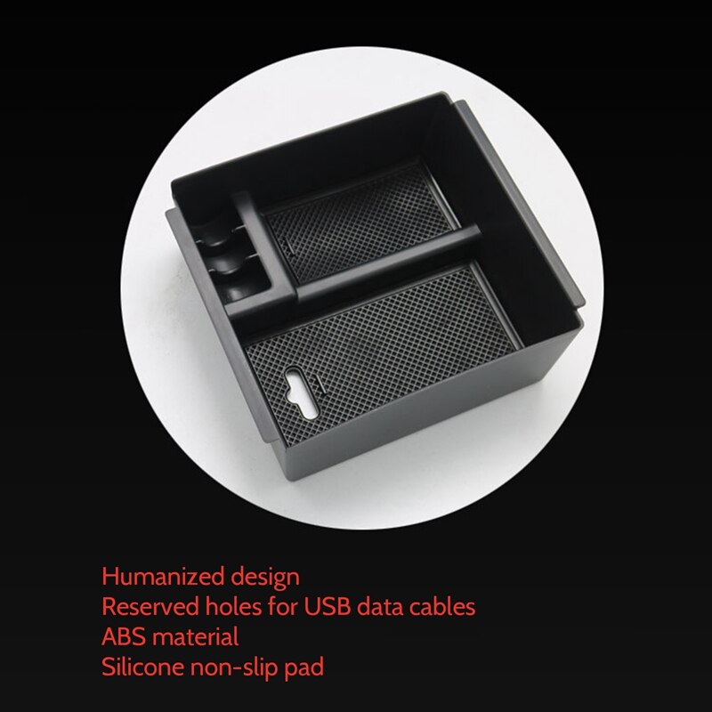 Car Central Armrest Box For ISUZU MUX - MUX Interior Accessories Stowing Tidying Console Organizer