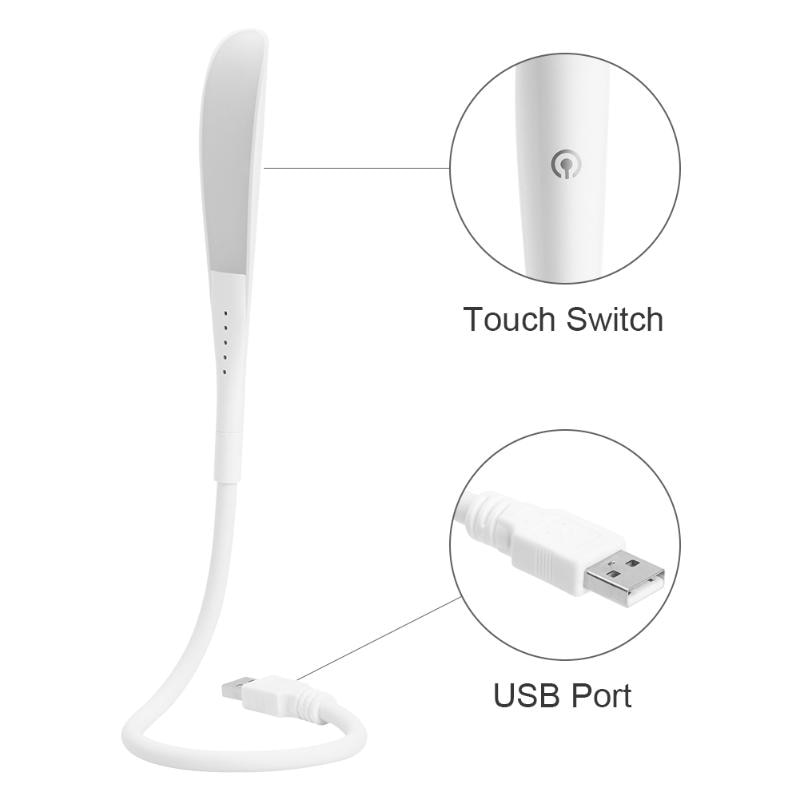 14 led-lampor rör mini usb-lampa läslampa för bärbar dator stationär usb konstiga datortillbehör