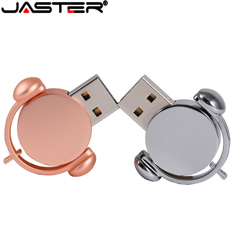 JASTER metal Music Small doll USB 2.0 4GB 8GB 16GB 32GB 64GB Pen Drive USB 2.0 Memory Stick metal Flash drive