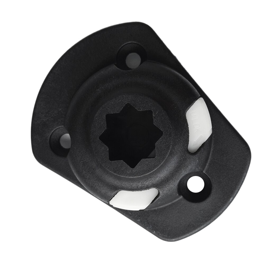 102 X 102mm Black Nylon Universal Fish Finder Mount With Deck Mount Base