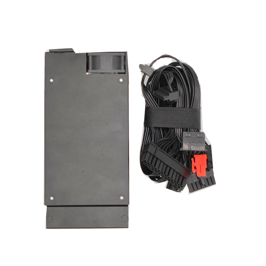 350 Watt 400W Power Supplies Flex ATX Power Supply with Fixed Cables and 80 Plus Gold with 6Pin PCIe Connector 110V 220v