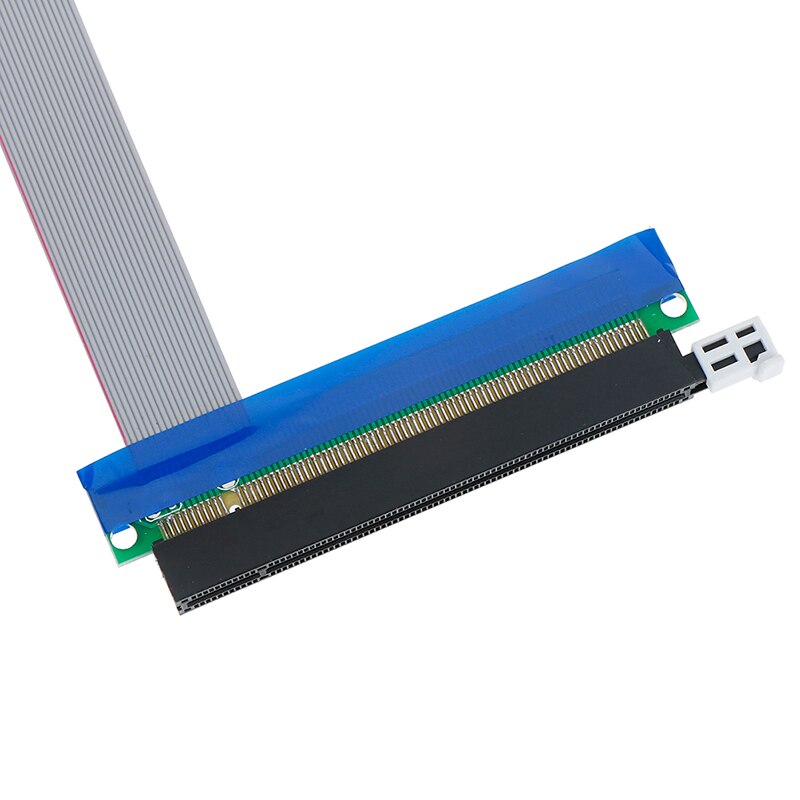 PCIE 1X om 16X Express Slot Riser Card Extender Uitbreiding Ribbon Flexibele Kabel