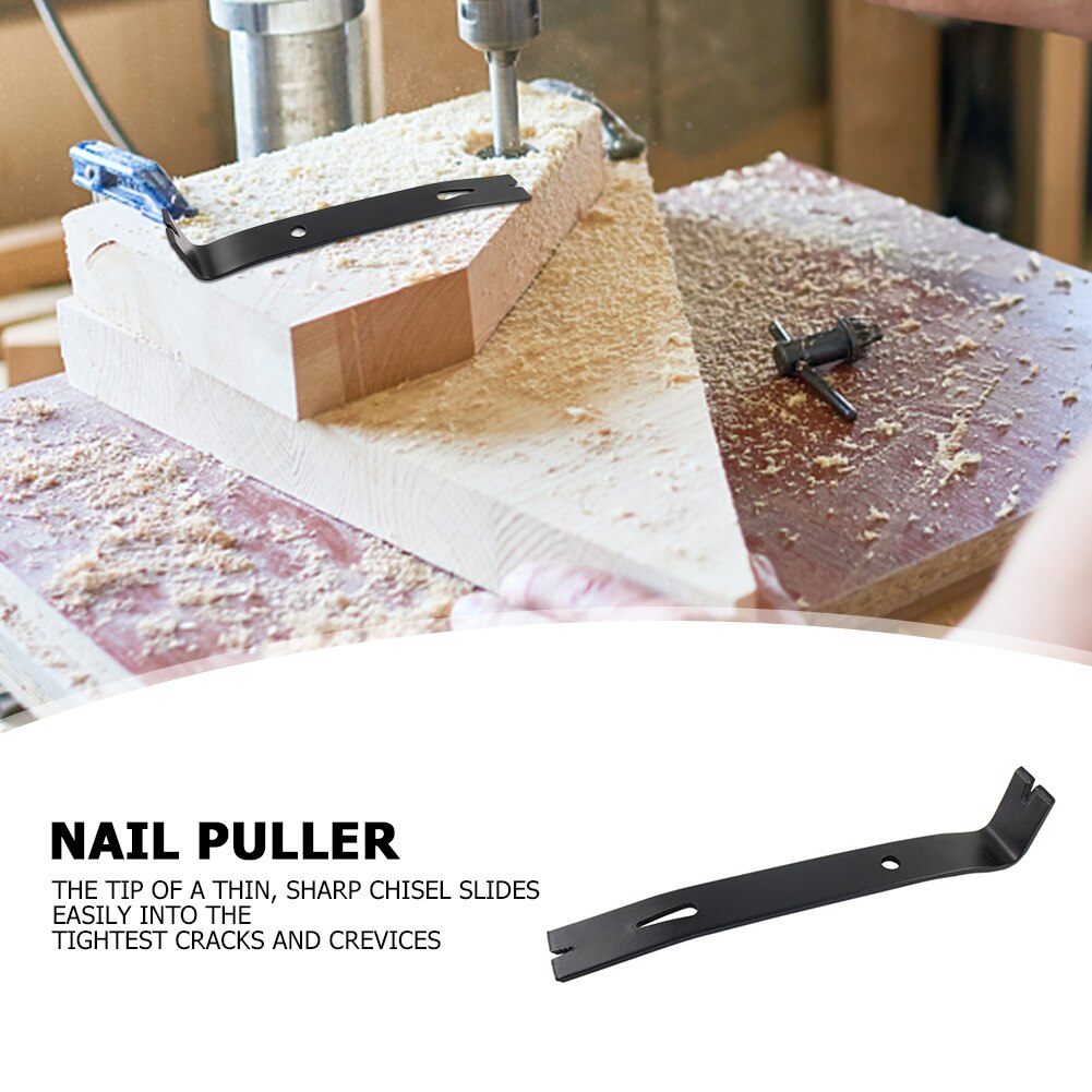 Multi-functional Staple Remover Nail Puller Pry Bar Woodworking Disassemble Crowbar Repair Opening Tool