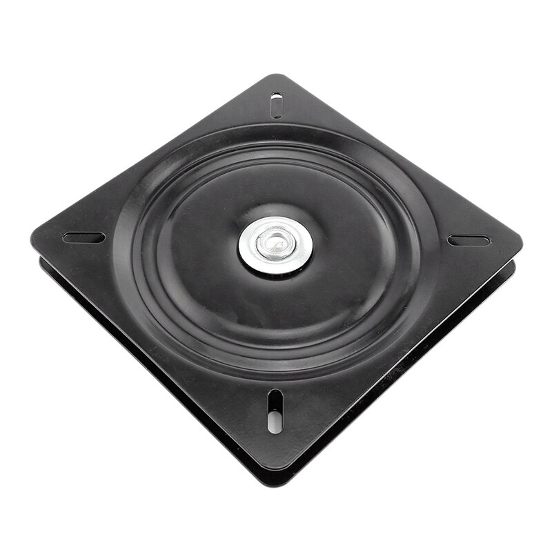 2 Piece 6 inch Bar Stool Swivel Plate Replacement, Square Swivel Mechanism for Recliner Chair Or Furniture - Ball Bearing Swivel