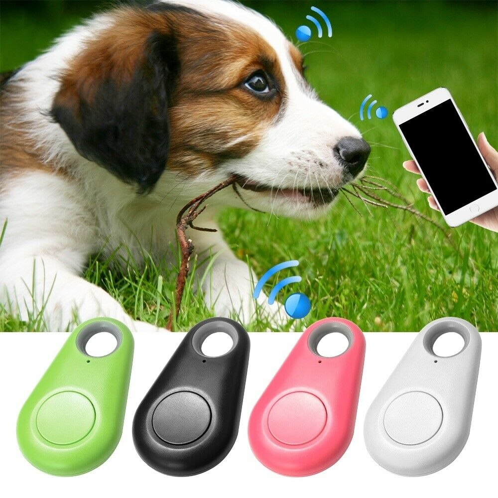 Smart mini husdjur bluetooth tracker anti-förlorad vattentät spår för husdjur hund katt nycklar plånbok väska barn trackers gps hitta utrustning