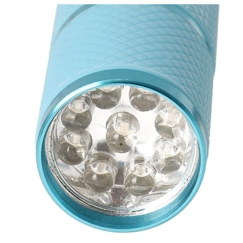 Mini Droger Licht Curing Zaklamp Zaklamp Voor Uv Gel Nagellak (Blauw)