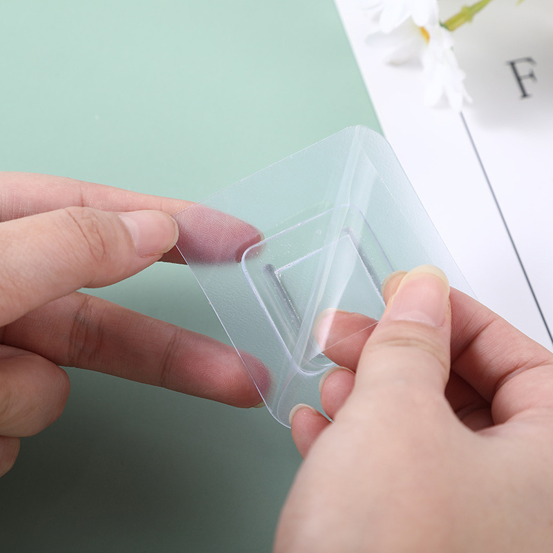 Ganchos de pared adhesivos de doble cara, colgador de ventosa transparente fuerte, soporte de pared para cocina, dubbelzijdig klevende haken, 10 Uds.
