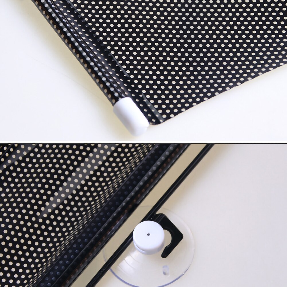 Uttrekkbar bil frontrute solskjerming pvc auto vinduer solskjerm anti-uv beskyttelse solskjerm
