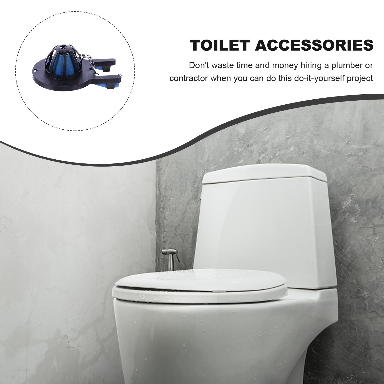 High Performance Toilet Flapper Replacement Parts Water Saving Toilet Flapper