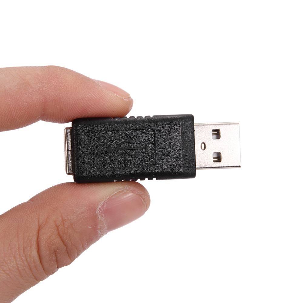 Neue Kommende USB 2,0 Typ A Buchse Auf Typ B Stecker Drucker Scanner Adapter Konverter Stecker Nickel-Überzogene Adapter elektronik