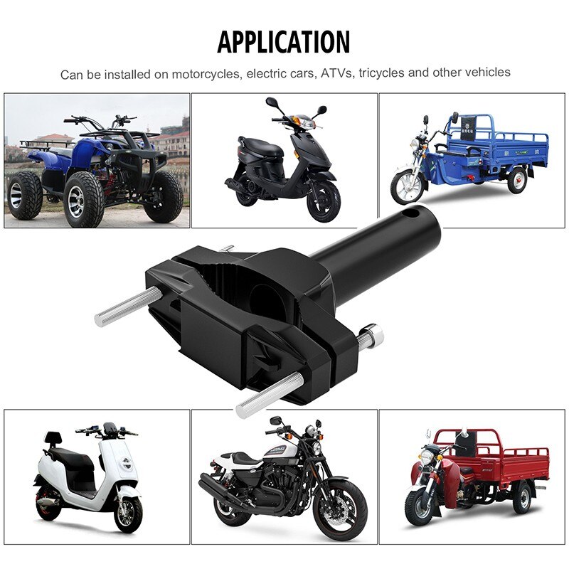 Universal Mount Bracket For Motorcycle Bumper Modified Headlight Stand Spotlight Extension Frame Aluminum alloy Shock Bracket