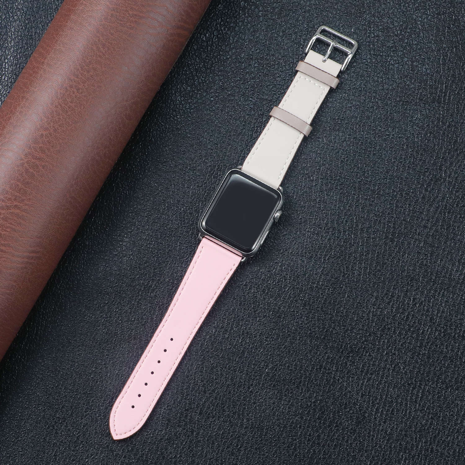 Leather band for Apple watch strap