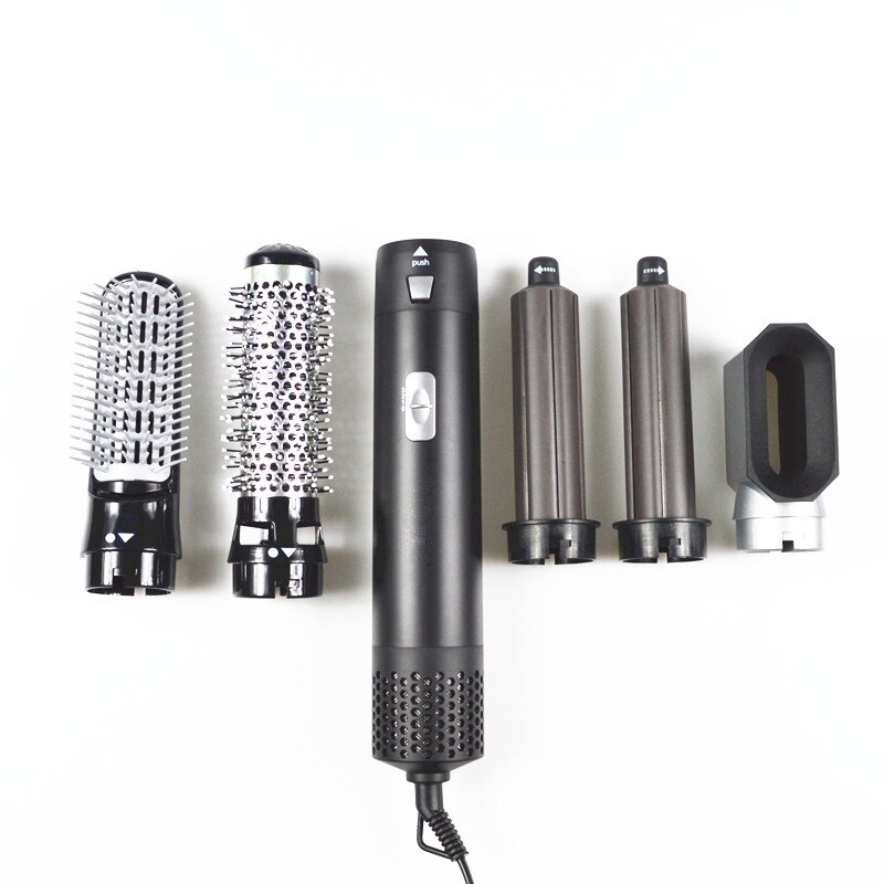 5 en 1 multifonctionnel sèche-cheveux peigne Air Styler peigne redressant fer à friser rouleau style brosse outil de coiffure