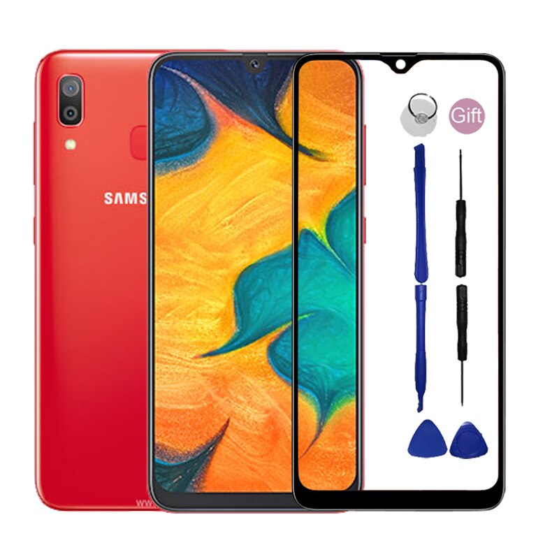 Voor Samsung Galaxy A30 A30S Voorpaneel Voor Samsung Galaxy Een 20 30S A305F A307F Touch Screen Buitenste Glas niet Lcd Display Sensor