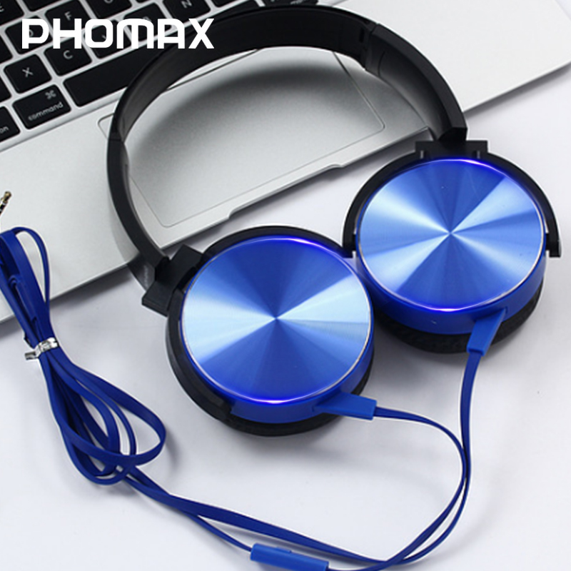 Phomax 3.5Mm Wired Hoofdtelefoon Met Microfoon Gamer Pc Hoofdtelefoon Hybrid Ruisonderdrukking Stereo Sport/Muziek Hoofdtelefoon Voor Huawei