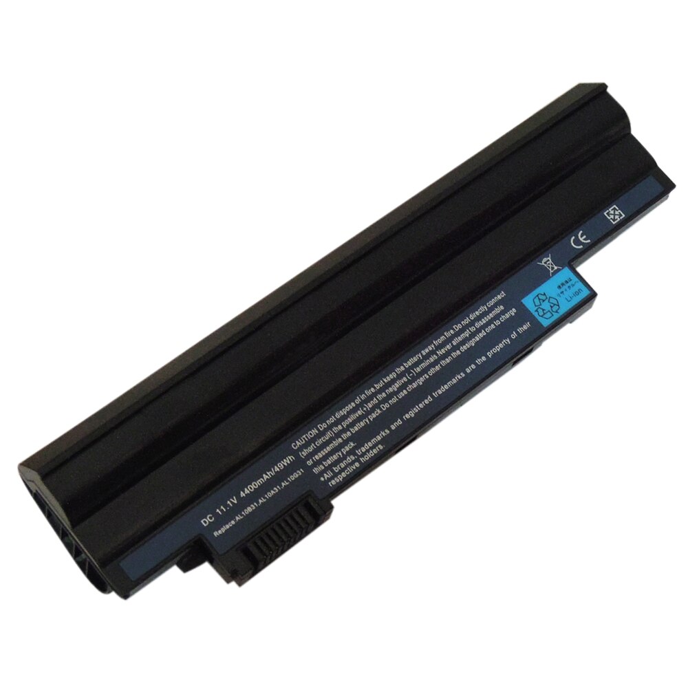 Batería Para ordenador portátil, AL10B31 AL10A31 AL10G31 Para Acer una D255 522 722 D260 D270 Bateria portátil